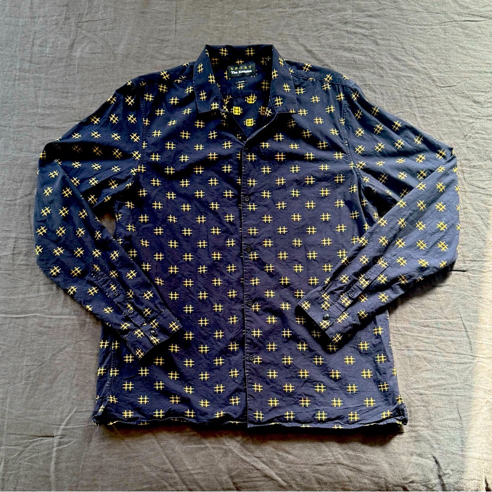 The Kooples Navy Shirt